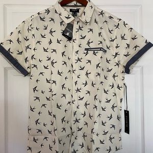 SOLD - NWT Men’s bird shirt